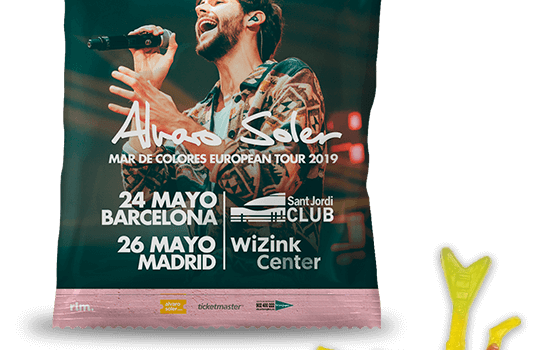 Bag with 20g or 10g gummy candies