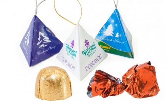 Chocolates in Pyramids