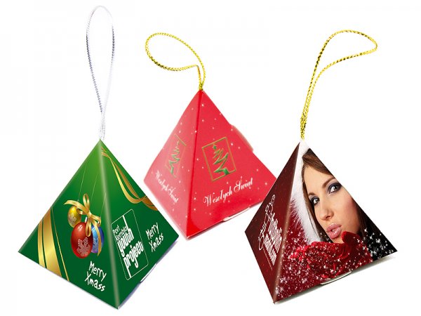 Chocolates in Pyramids
