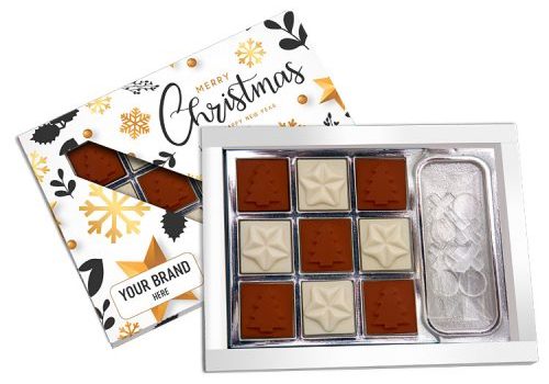 Christmas Tic Tac Toe Chocolate Box