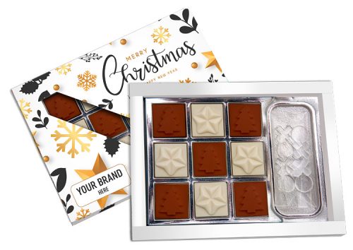 Christmas Tic Tac Toe Chocolate Box