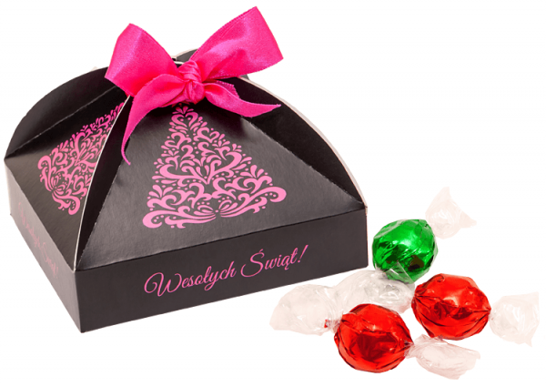 Christmas box with Pralines