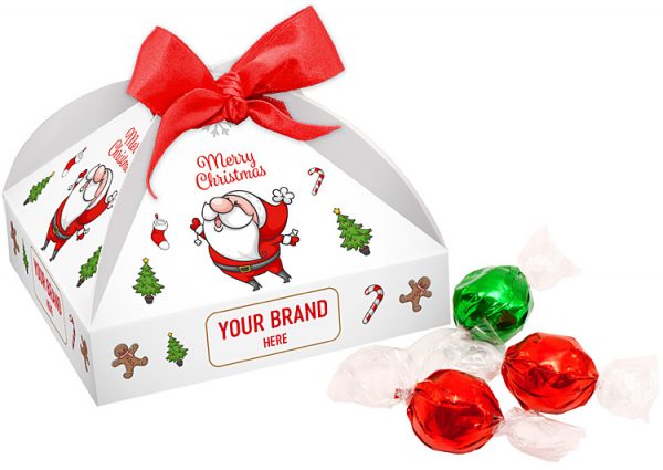 Christmas box with Pralines