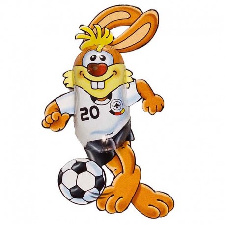 Easter Chocolate Soccer Bunny