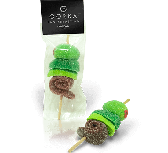 Gummy Gilda in a bag