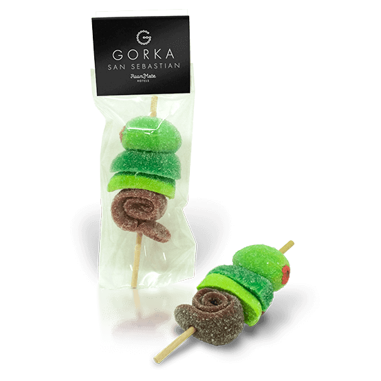 Gummy Gilda in a bag