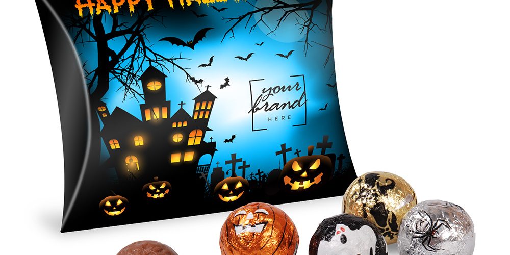 Halloween chocolate balls