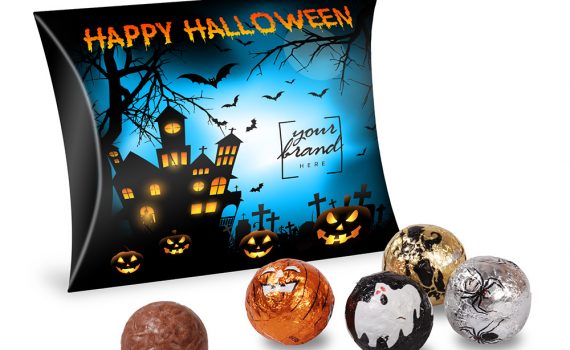 Halloween chocolate balls