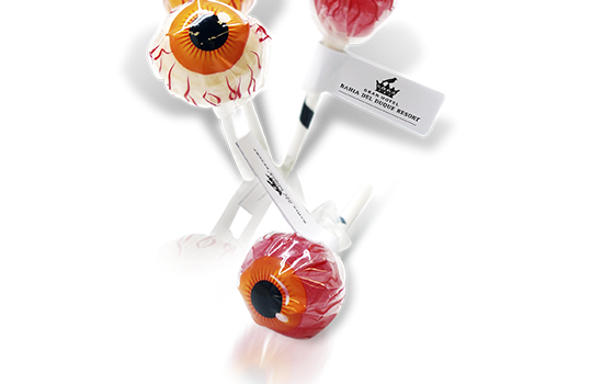 Halloween eye lollipop