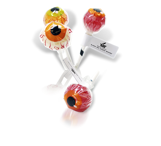 Halloween eye lollipop