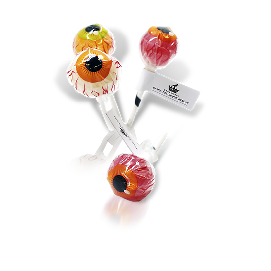 Halloween eye lollipop