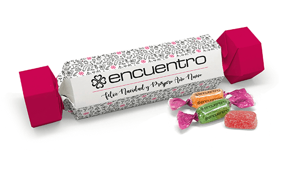 Promotion box with candies