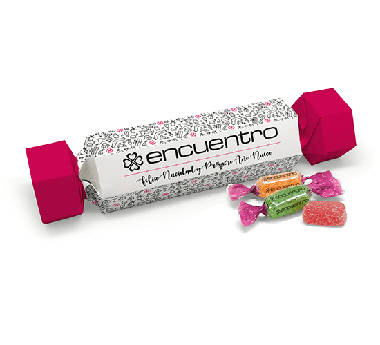 Promotion box with candies