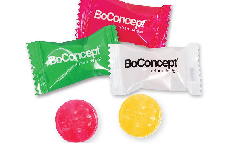 Promotion candies flow pack