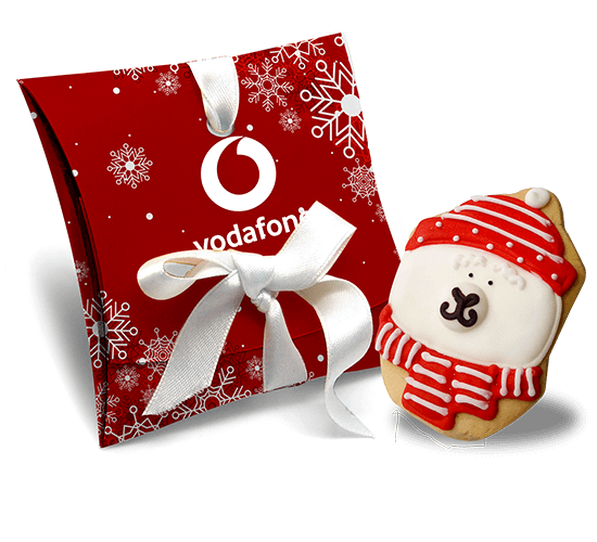 Sachet with artisan cookie