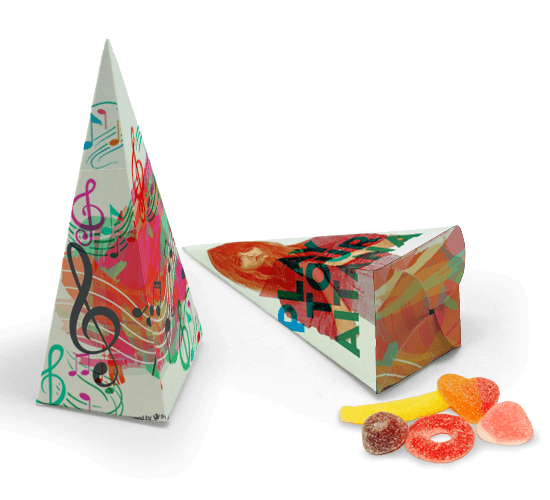 Snacks and sweets cone for events