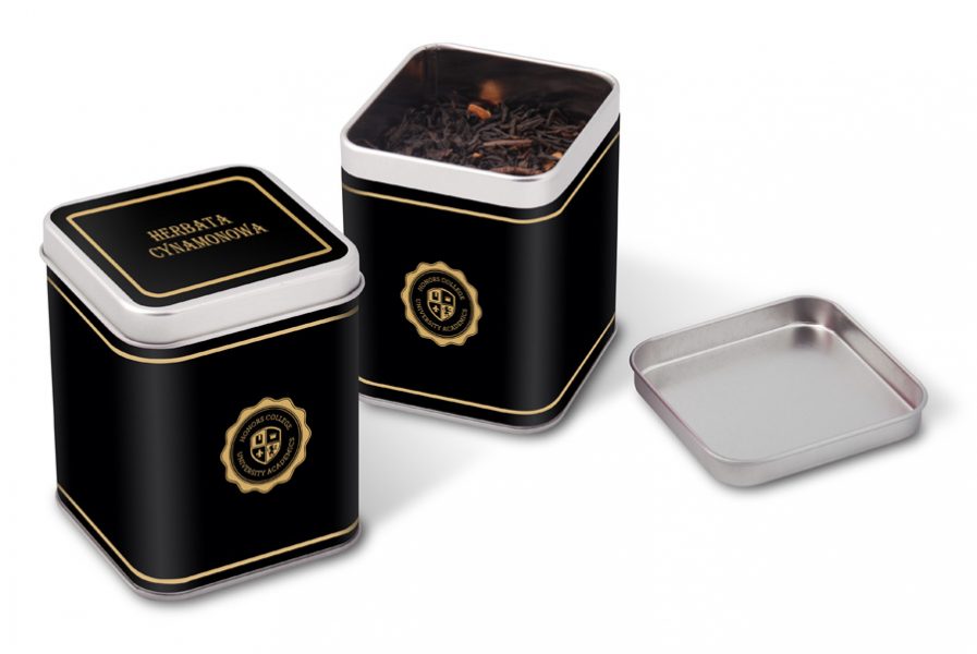 Tin with tea 50g