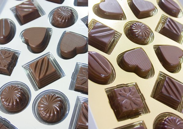 Very large chocolate box