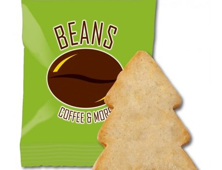 Christmas biscuit, flowpacked