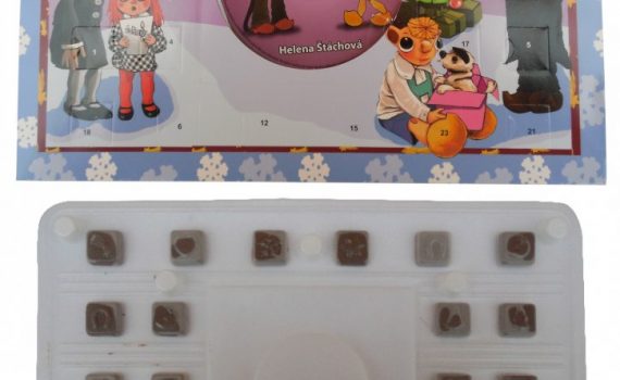Advent calendar 50g with CD