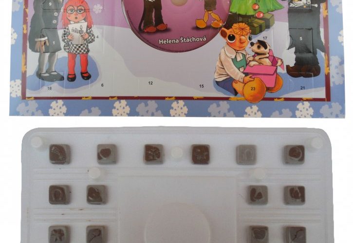 Advent calendar 50g with CD