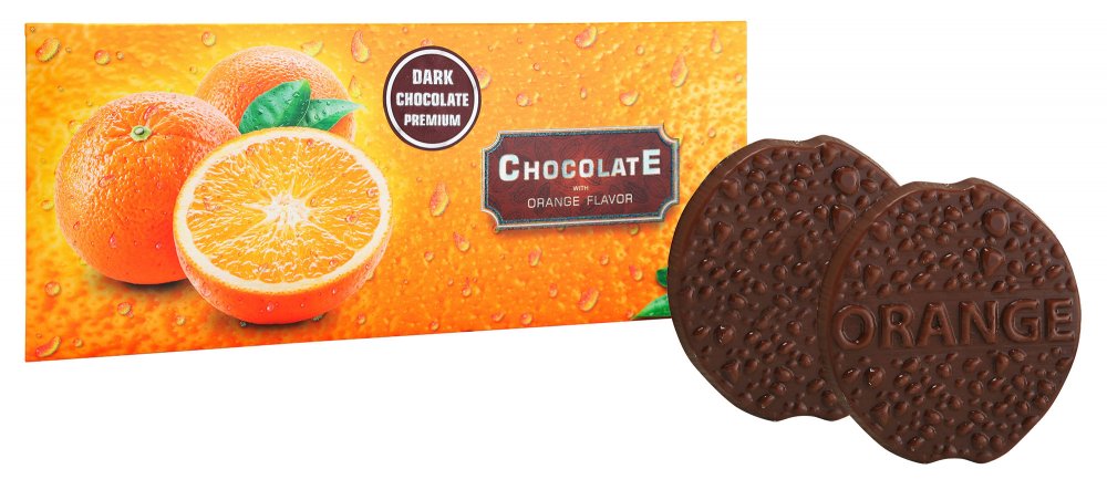 Belgian milk and dark chocolate with flavours