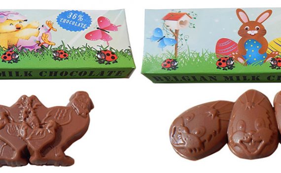 Chocolate 17g in box - Easter designs