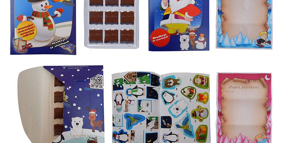 Chocolate Library 60g - Playful chocolate - winter