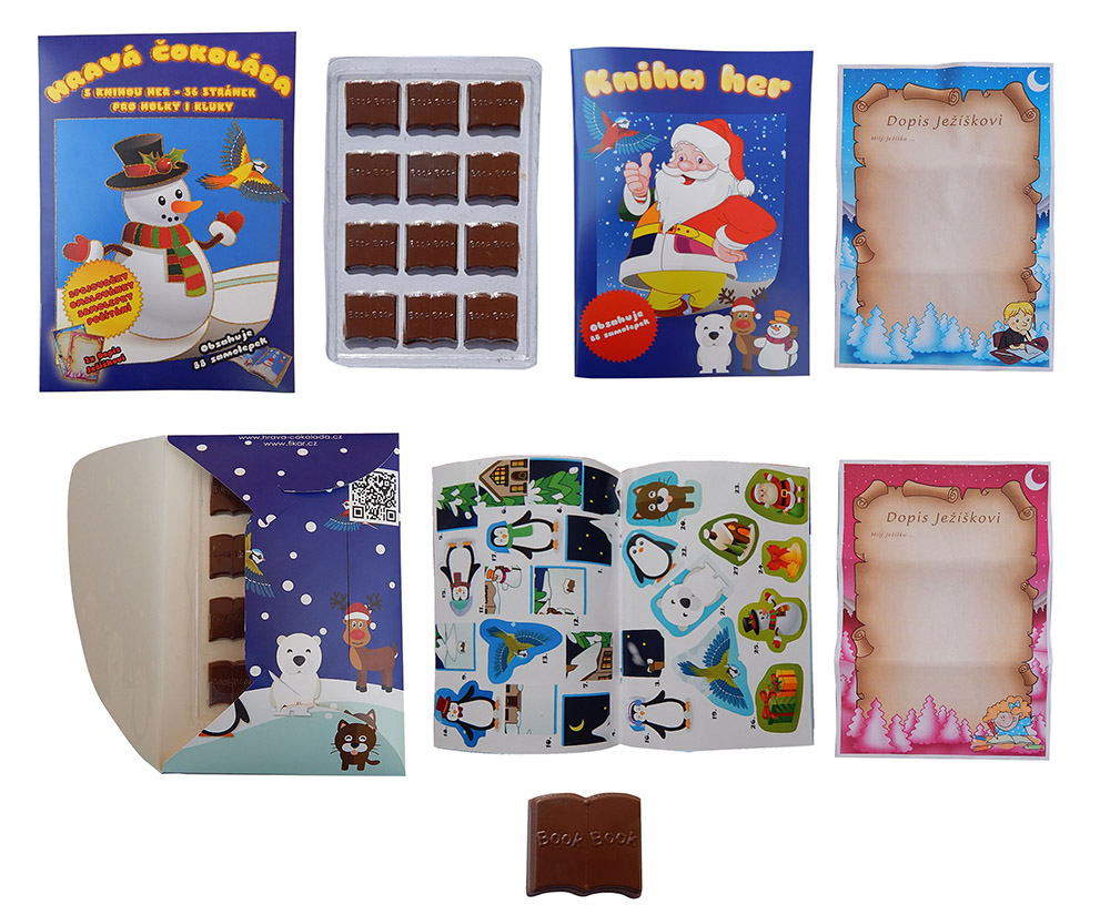 Chocolate Library 60g - Playful chocolate - winter