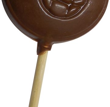 Chocolate Lollipop 20g - smiley