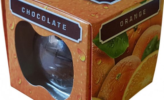 Chocolate fruit with orange flavor 150 g