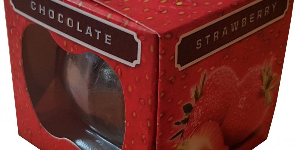 Chocolate fruit with strawberry flavor 150 g