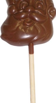 Christmas Chocolate Lollipop 30g - Santa