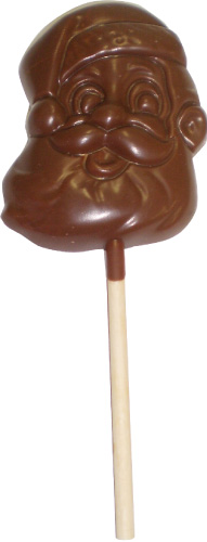 Christmas Chocolate Lollipop 30g - Santa