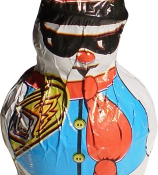 Christmas Chocolate Snowman 60g - Snowboard