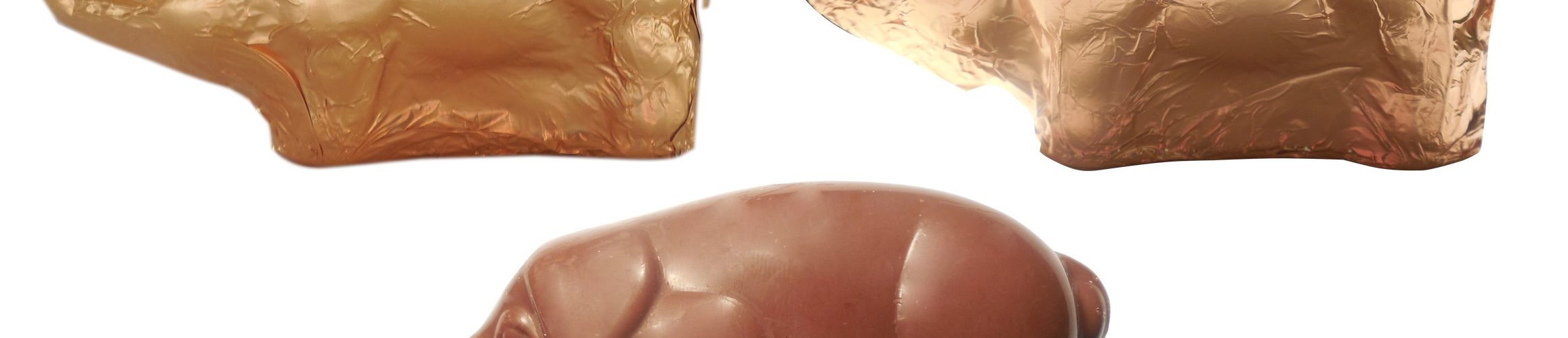 Christmas Gold piggy 60g