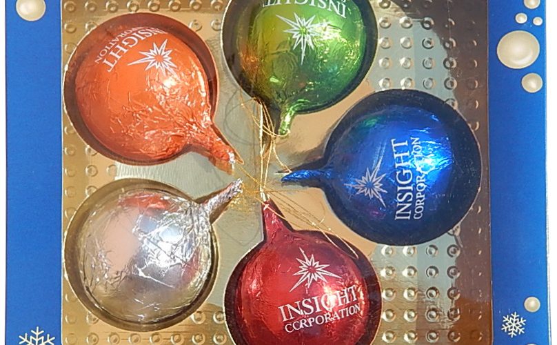 Christmas balls set 5 x 25g