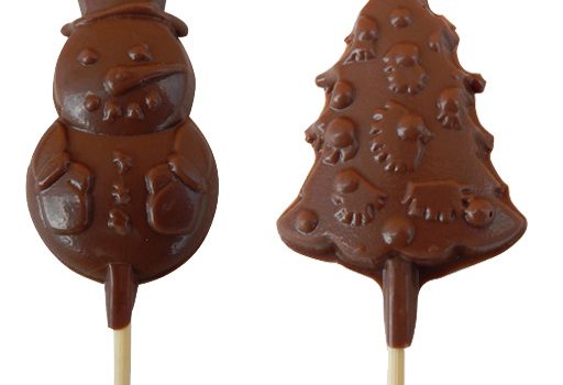 Christmas chocolate lollipop 20g