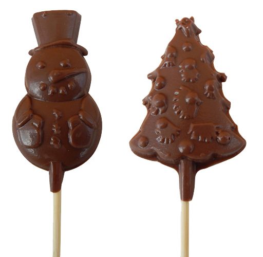 Christmas chocolate lollipop 20g