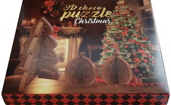 Christmas chocolate puzzle 80g