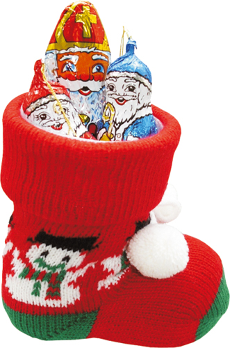 Christmas sock with chocolate figures 120g
