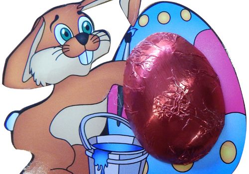 Easter Hare 10g - card