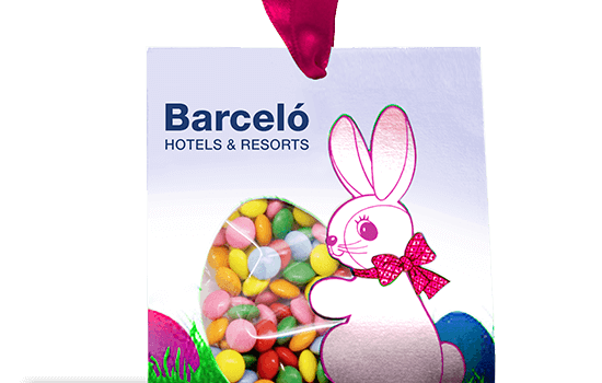 Easter chocolate card