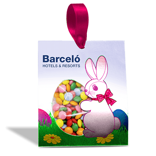 Easter chocolate card