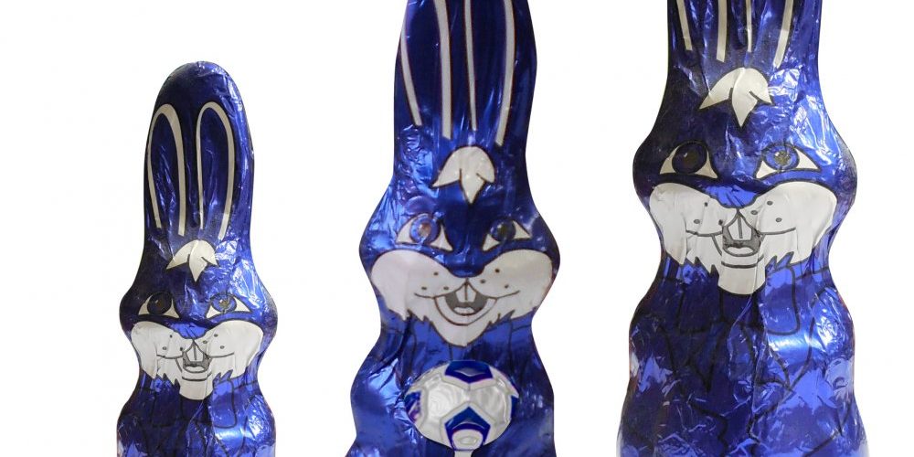 Easter hares 40g, 60g, 100g