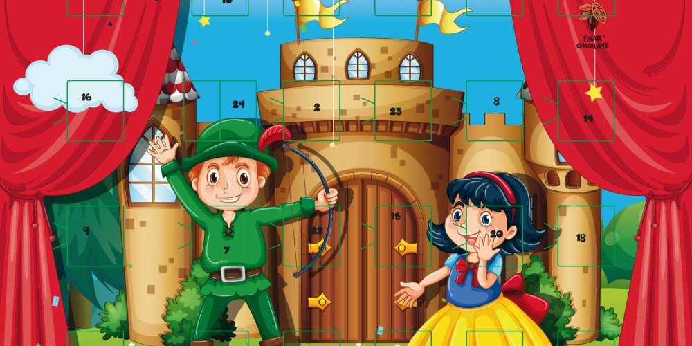 Fairy Christmas Calendar A4 50g