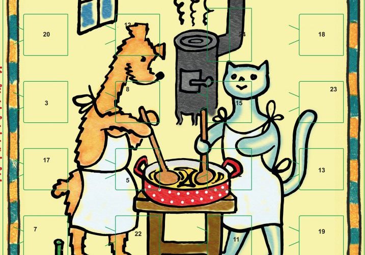 Fairy calendar A4 50g - Talking about dog and cat