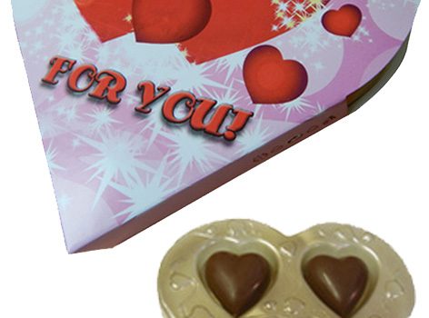 Heart in blister pack 24g - For you