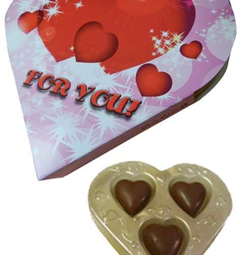 Heart in blister pack 24g - For you
