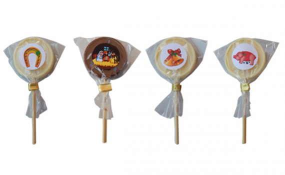 Lollipop 11g, Christmas label, mix